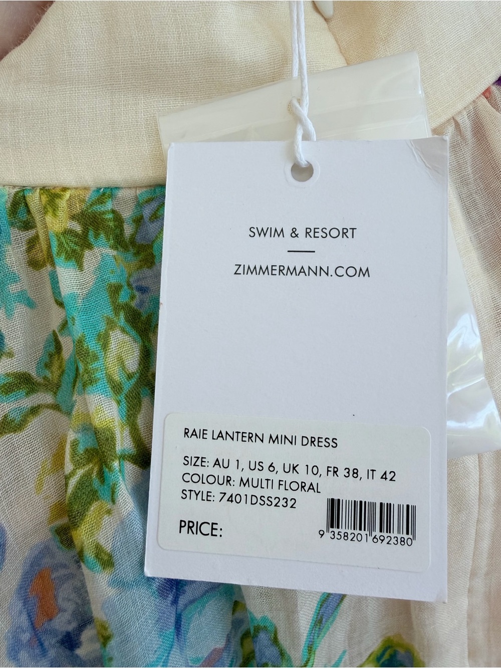 Zimmerman Raie Lantern Dress - Picture 8 of 10